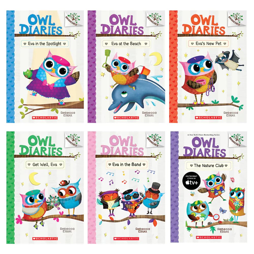 《Owl Diaries》系列（Branches）：小猫头鹰日记 × 四季校园  - 图片 1