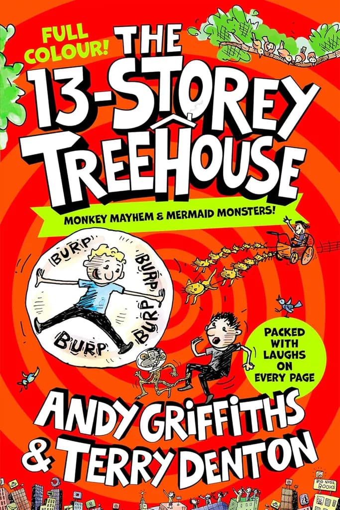 《The Treehouse》系列：荒诞幽默 × 插图桥梁书  - 图片 2