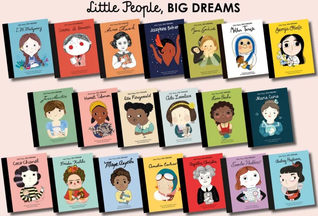 《Little People, BIG DREAMS》系列：真实童梦 × 多元榜样 - 图片 1