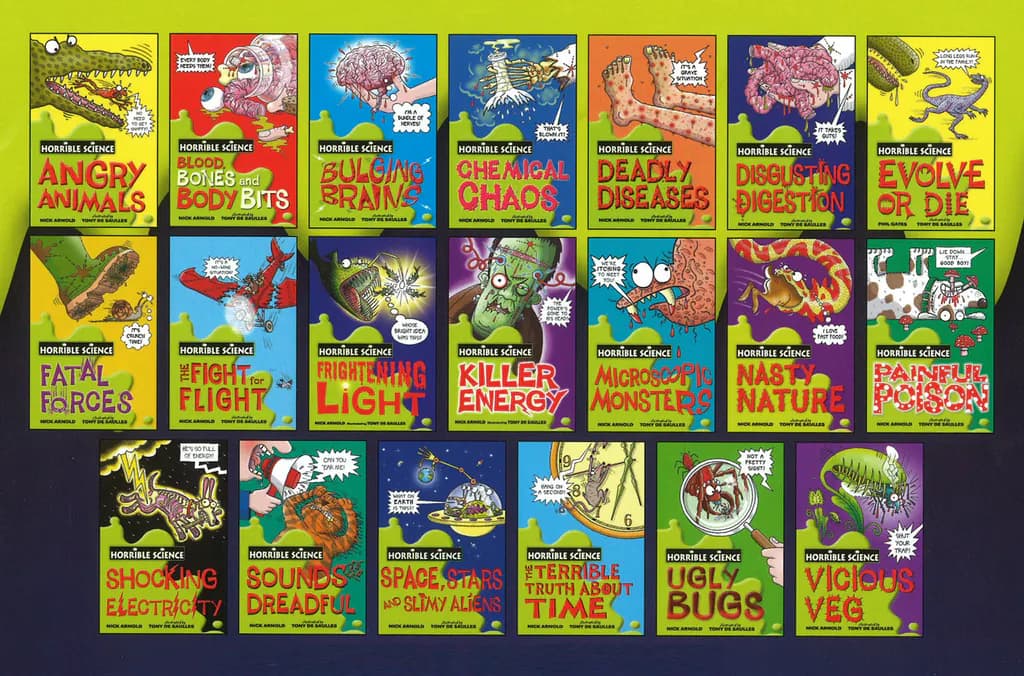 《Horrible Science》系列：恶心有趣 × 科学启蒙 × Lexile ≈500–910L - 图片 1