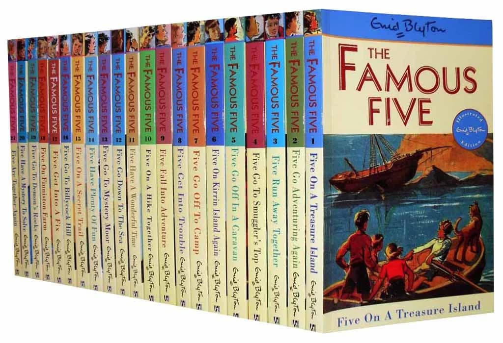 《The Famous Five》系列:经典探险 × 独立成长  - 图片 1
